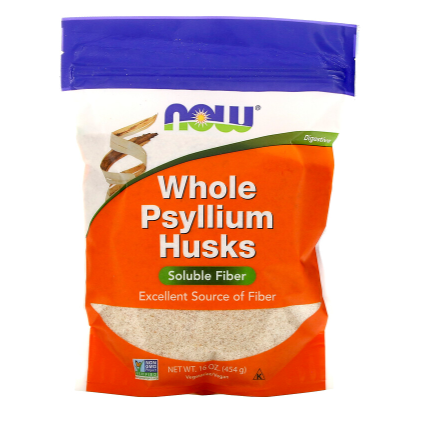 Now Foods, Psyllium entières (Poudres), 16 oz (454 g)