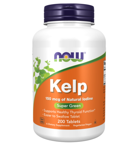 Now Kelp, 200 Tablets, 150 mcg