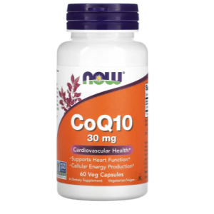 NOW Foods, CoQ10, 30 mg, 60 capsules végétariennes