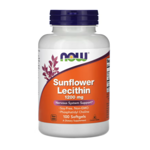 NOW Foods, Lécithine, 1200 mg, 100 Gélules