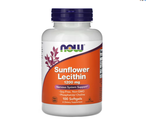 NOW Foods, Lécithine, 1200 mg, 100 Gélules