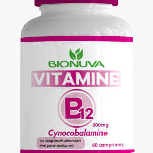 Bionuva Vitamine B12 500mg 60cp - Prix au Maroc