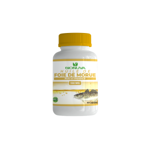 "Profitez des bienfaits de l'huile de foie de morue Bionuva en capsules de 500 mg. Renforcez votre santé avec ce supplément. Prix avantageux au Maroc."