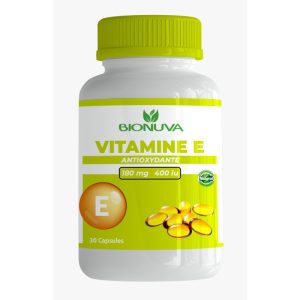 "Achetez le Bionuva Vitamine E 180mg 30cp au meilleur prix au Maroc. Renforcez votre santé et protégez votre peau avec cet antioxydant puissant. Commandez maintenant !"