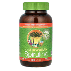 Nutrex Hawaii, Spiruline hawaïenne pure, 3 g, 180 comprimés (1 g pièce)