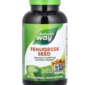 Nature's Way, Graine de fenugrec, 1130 mg, 320 capsules véganes