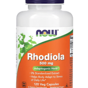 NOW Foods, Rhodiola, 500 mg, 120 capsules végétariennes