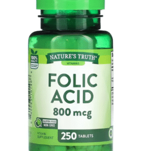 Nature's Truth, Acide folique, 800 µg, 250 comprimés