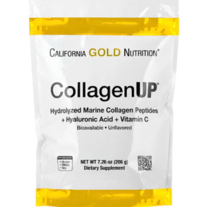 California Gold Nutrition, CollagenUP®, Peptides de collagène marin hydrolysé à l'acide hyaluronique et à la vitamine C, Non aromatisés, 206 g