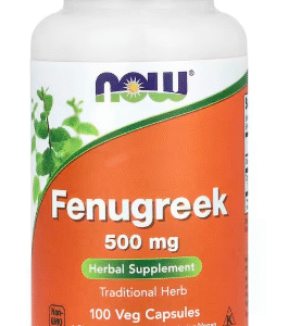 NOW Foods, Fenugrec, 500 mg, 100 capsules végétales