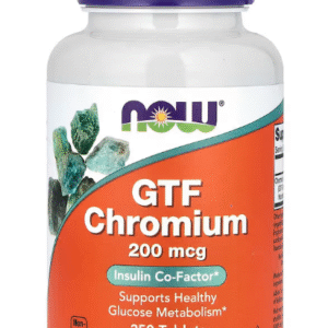NOW Foods, GTF Chrome, 200 μg, 250 comprimés