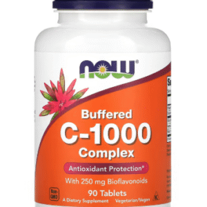 NOW Foods, Complexe C-1000 tamponné, 90 comprimés