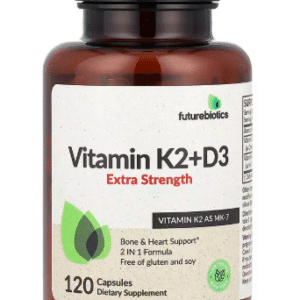 Futurebiotics, Vitamine K2 + D3, Extrapuissante, 120 capsules