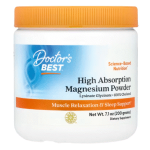 Doctor's Best, Poudre de magnésium à haute absorption, 200 g