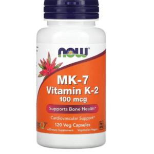 NOW Foods, MK-7 Vitamine K-2, 100 µg, 120 capsules végétariennes