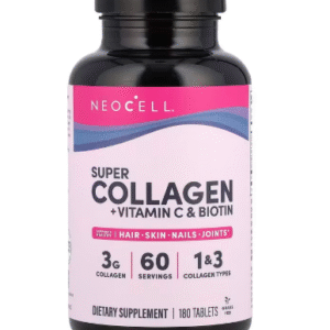 NeoCell, Super collagène + vitamine C et biotine, 180 comprimés