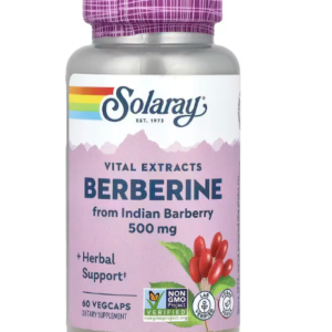 Solaray Berberine 500mg (60 vegcaps)