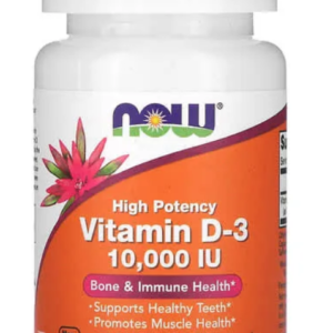 NOW Foods Vitamine D3 1000 UI 360 caps