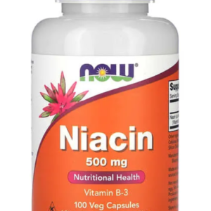 NOW Foods Niacine 500 mg
