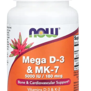 NOW Foods Mega D-3 & MK-7