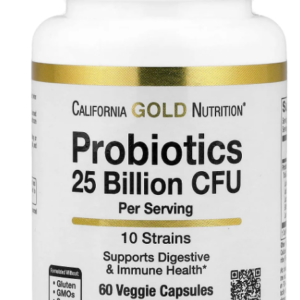California Gold Nutrition Probiotiques 25 milliards